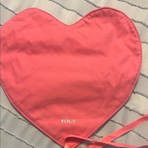 Tous travel jewelry Heart Pouch